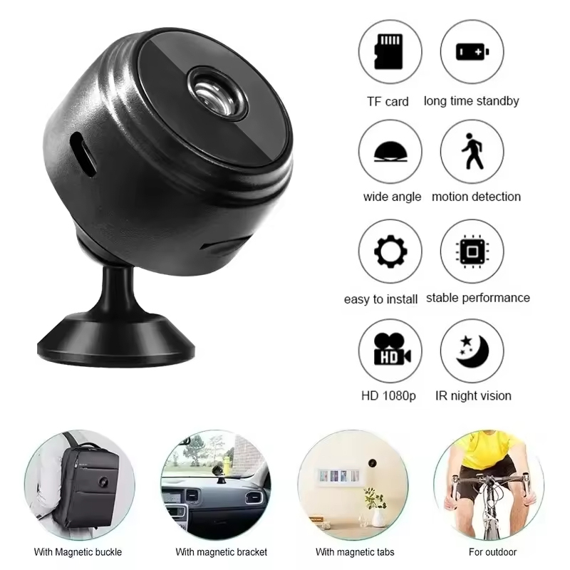 Home Security Camera Installation - Mini Cámara de Seguridad WiFi HD