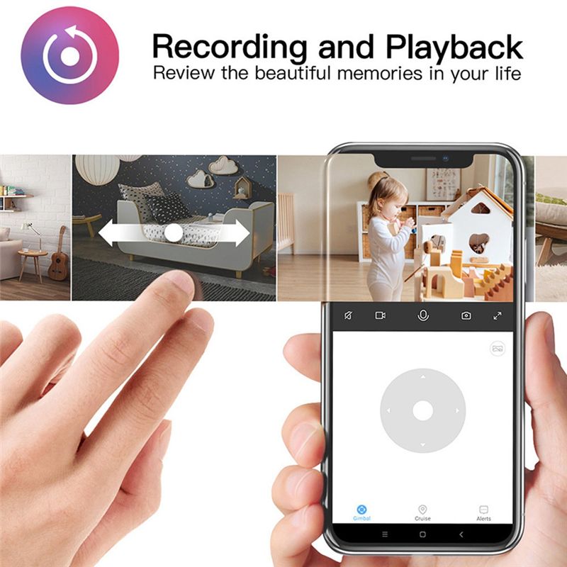 Home Security Indoor Cameras - Cámara Wifi Tuya Esencial para Interiores,