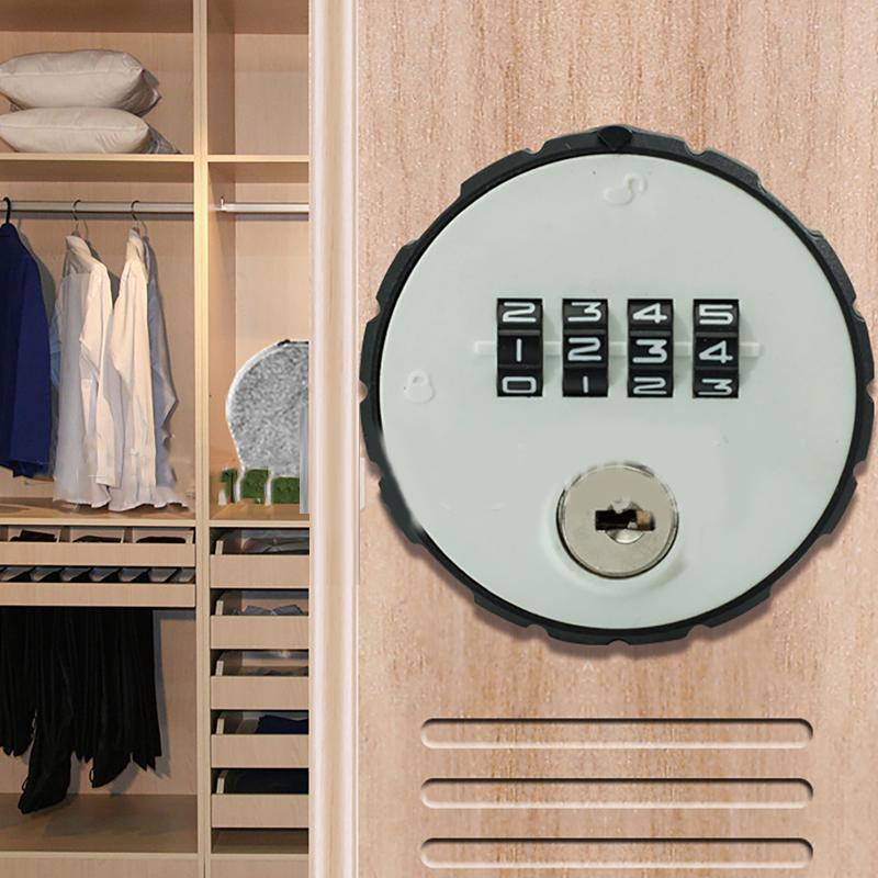 Home Security Number - Cerradura de Cajón con Llave, Candado