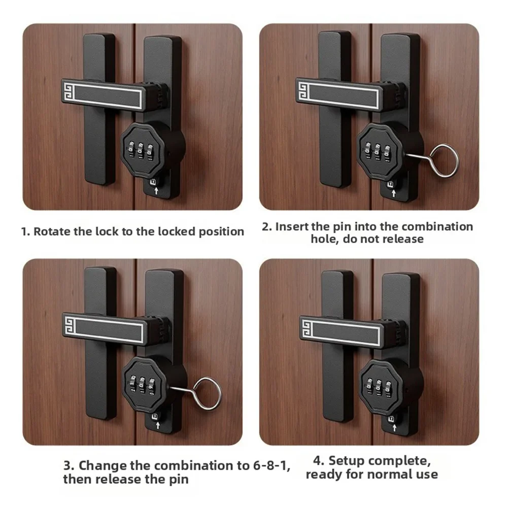 Home Security Number - Cerradura de puerta con contraseña de