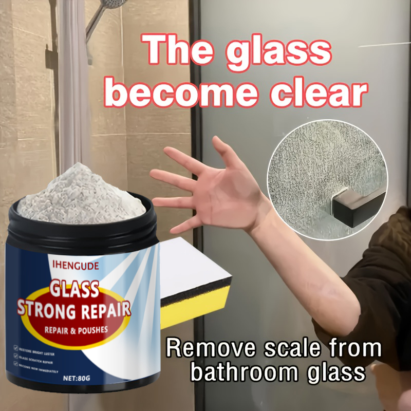 Glass Break Detector - Polvo para pulir vidrio multiusos: potente