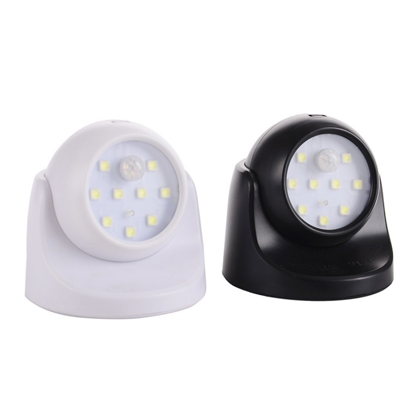 Home Security Lights Outdoors - Foco LED con batería, luz con