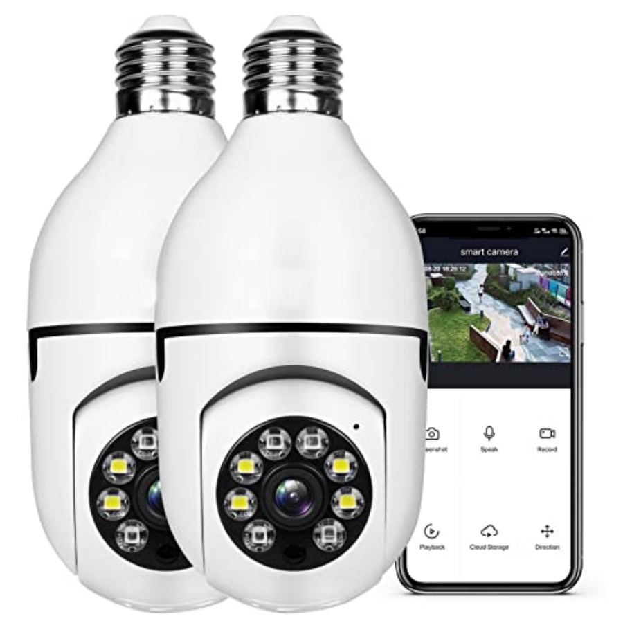 Home Security With Alarm - Cámara de seguridad inalámbrica Wifi inteligente