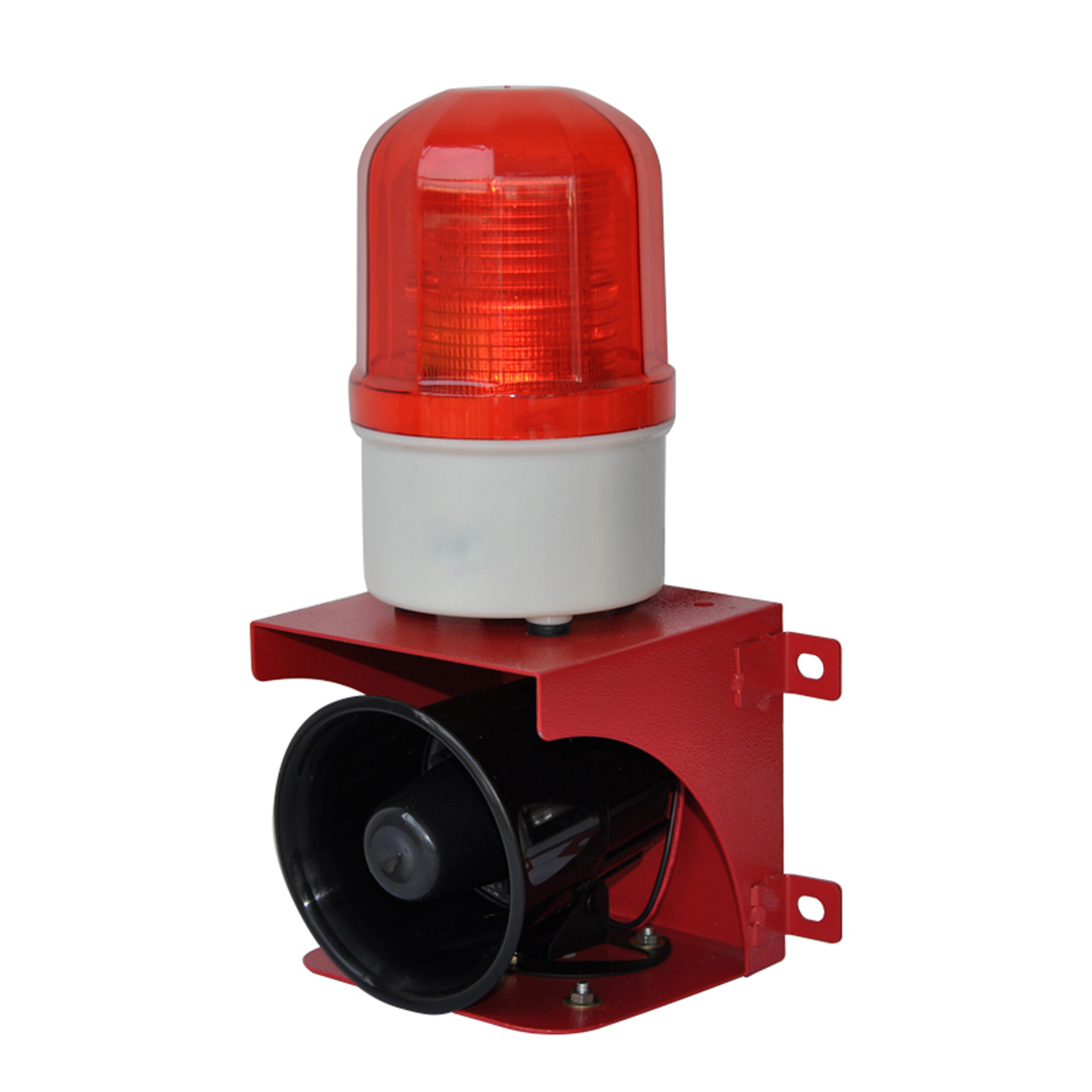 Home Security Lights Outdoors - Sirena de alarma Industrial para exteriores,