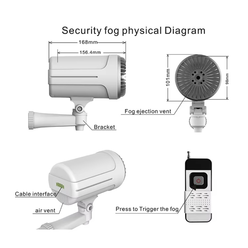Home Security Fog System - Fabricación y Suministro de Sistema de