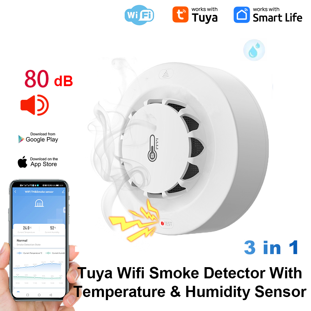 Sensor de Temperatura y Humeda - Home Security With Alarm reseña y precio