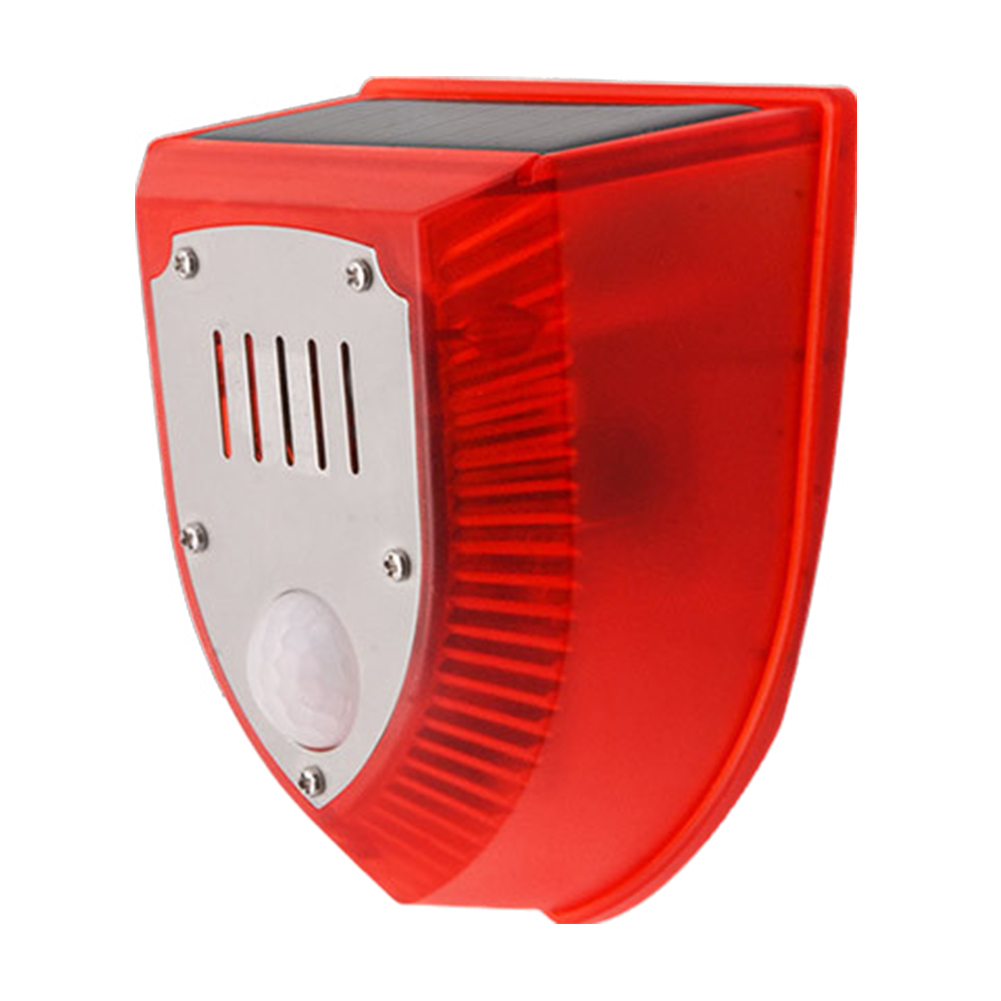 Luz Estroboscópica Solar de Ad - Home Security Yard Sensors reseña y precio