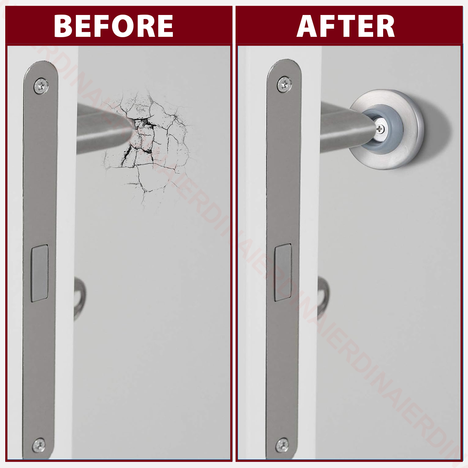NAIERDI Tope de puerta de goma - Door Chain Guard reseña y precio