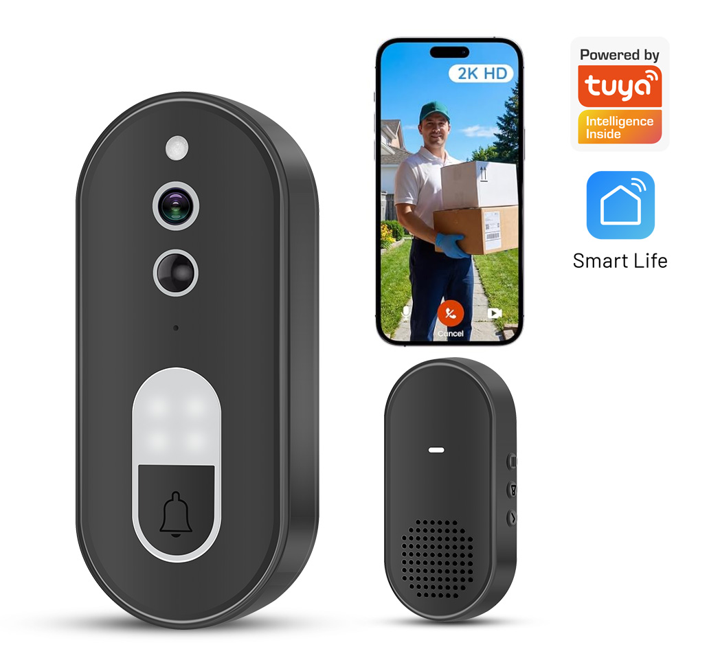 Videoportero Inalámbrico WiFi  - Home Security Camera Installation reseña y precio