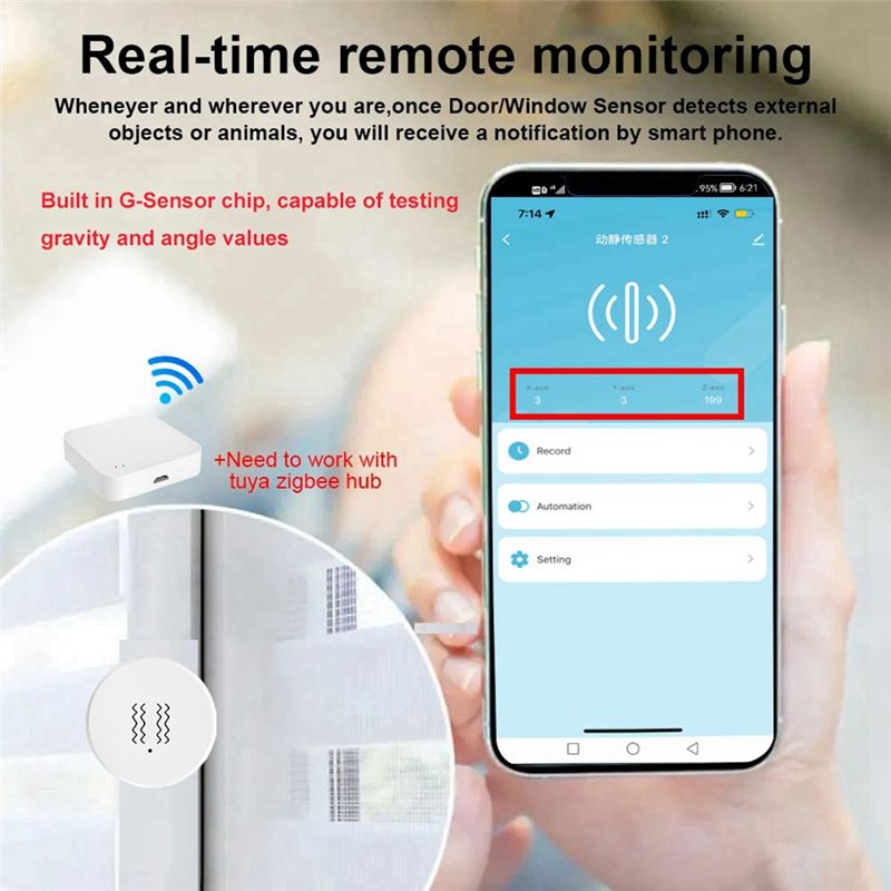 【¡NUEVO A09R!】 Sensor de Vibra - Home Security With Alarm reseña y precio