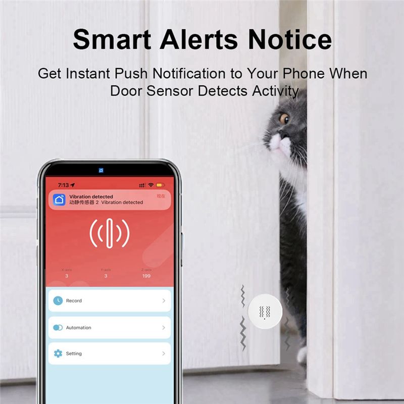【¡NUEVO A09R!】 Sensor de Vibra - Home Security With Alarm reseña y precio