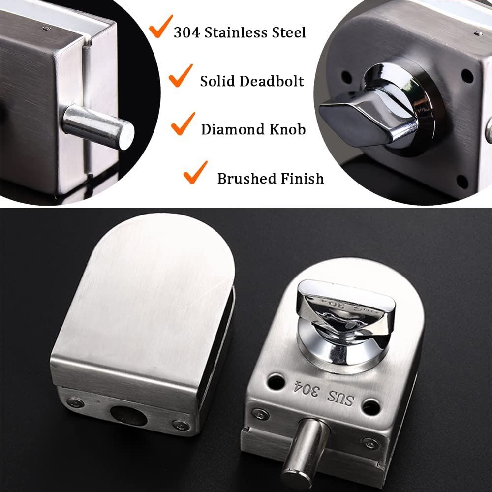 Cerradura de puerta antirrobo  - Home Security Gate reseña y precio