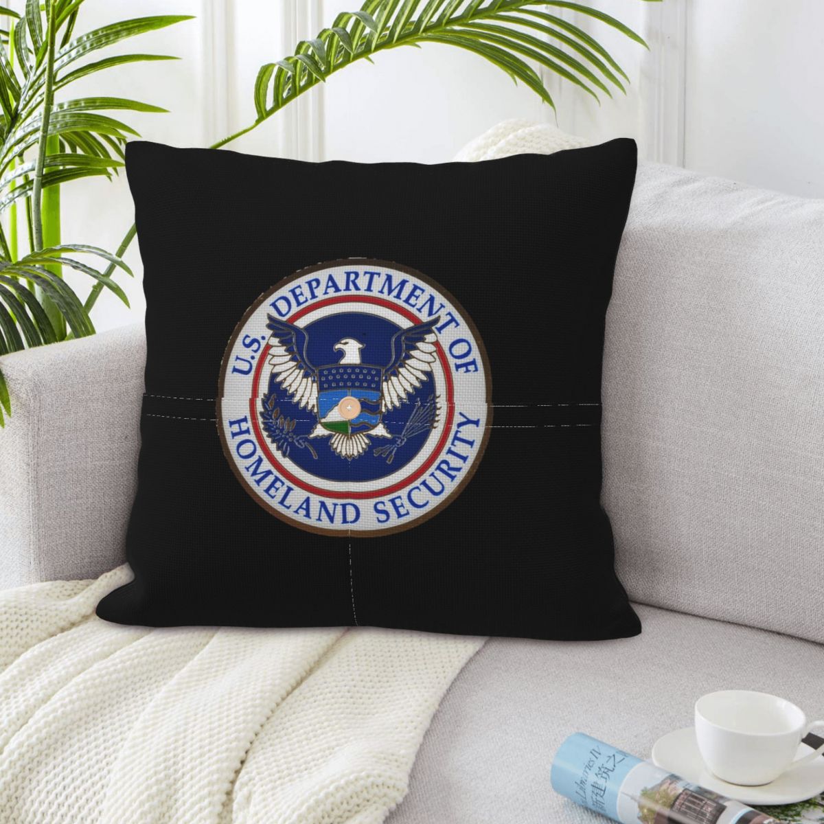 DHS - Funda de almohada cuadra - Home Security Department reseña y precio