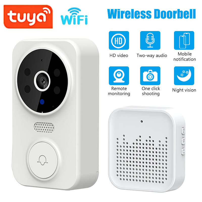 Timbre de puerta con vídeo int - Home Security Camera Installation reseña y precio
