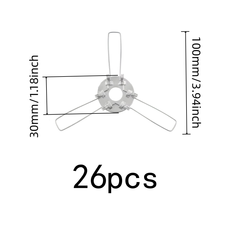 26 piezas de clips de resorte  - Home Security Firms reseña y precio