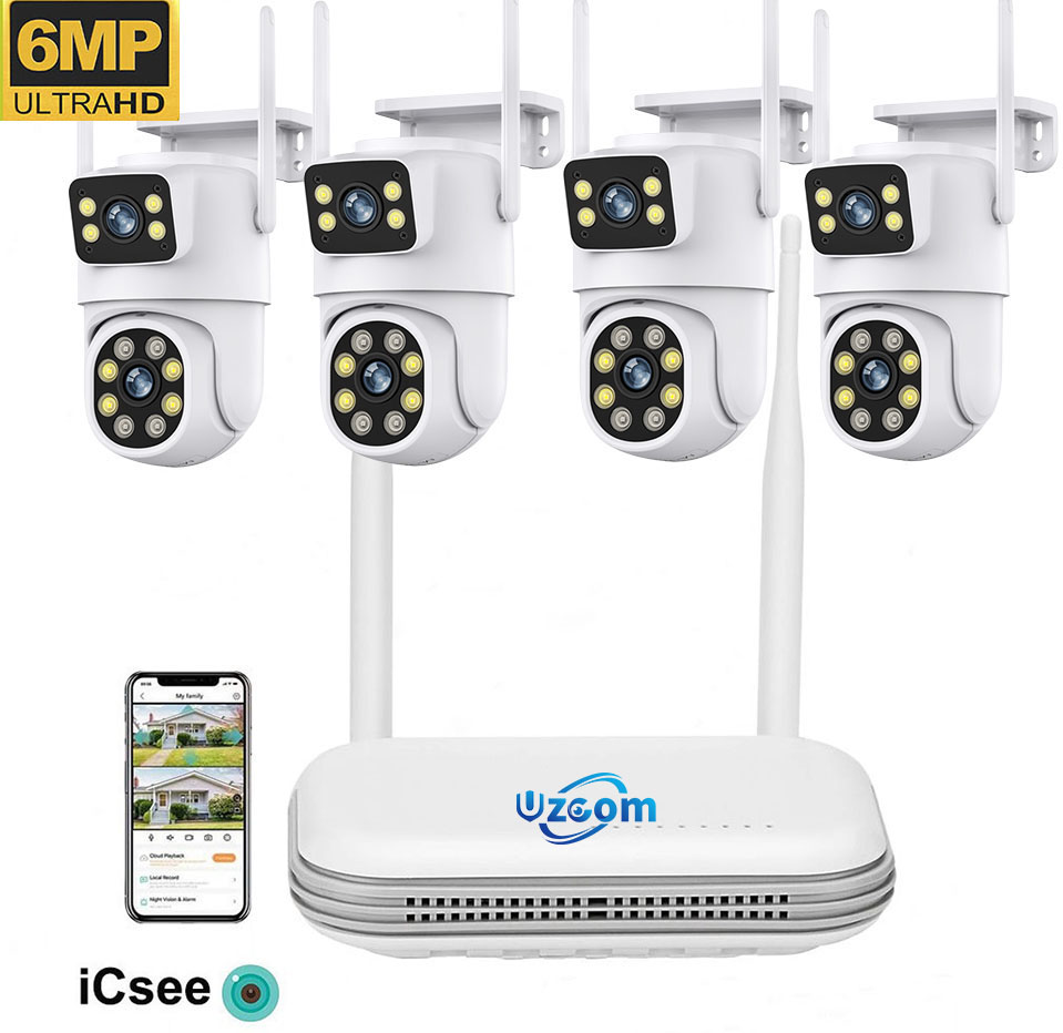 Kit NVR Wifi con Cámara IP Ext - Home Security Video Systems reseña y precio
