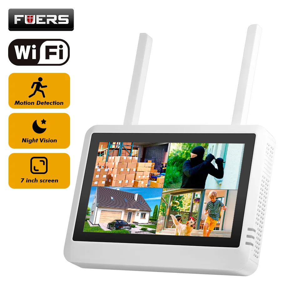 Sistema de seguridad NVR inalá - Home Security Video Systems reseña y precio