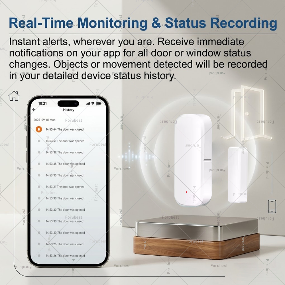 Sensor de puerta y ventana Tuy - Home Security Gate reseña y precio