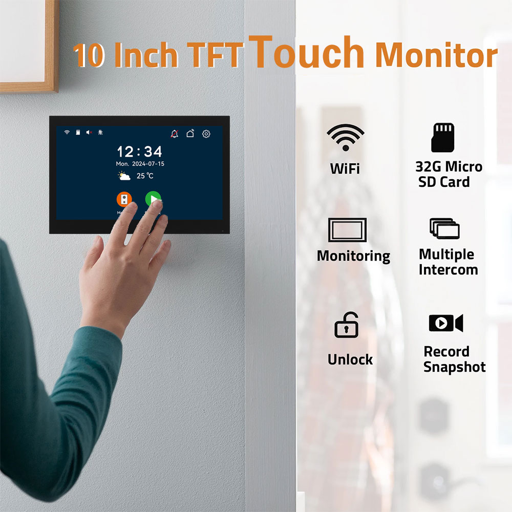 Tuya 1080P 5G Wifi, 2 monitore - Home Security Video Systems reseña y precio