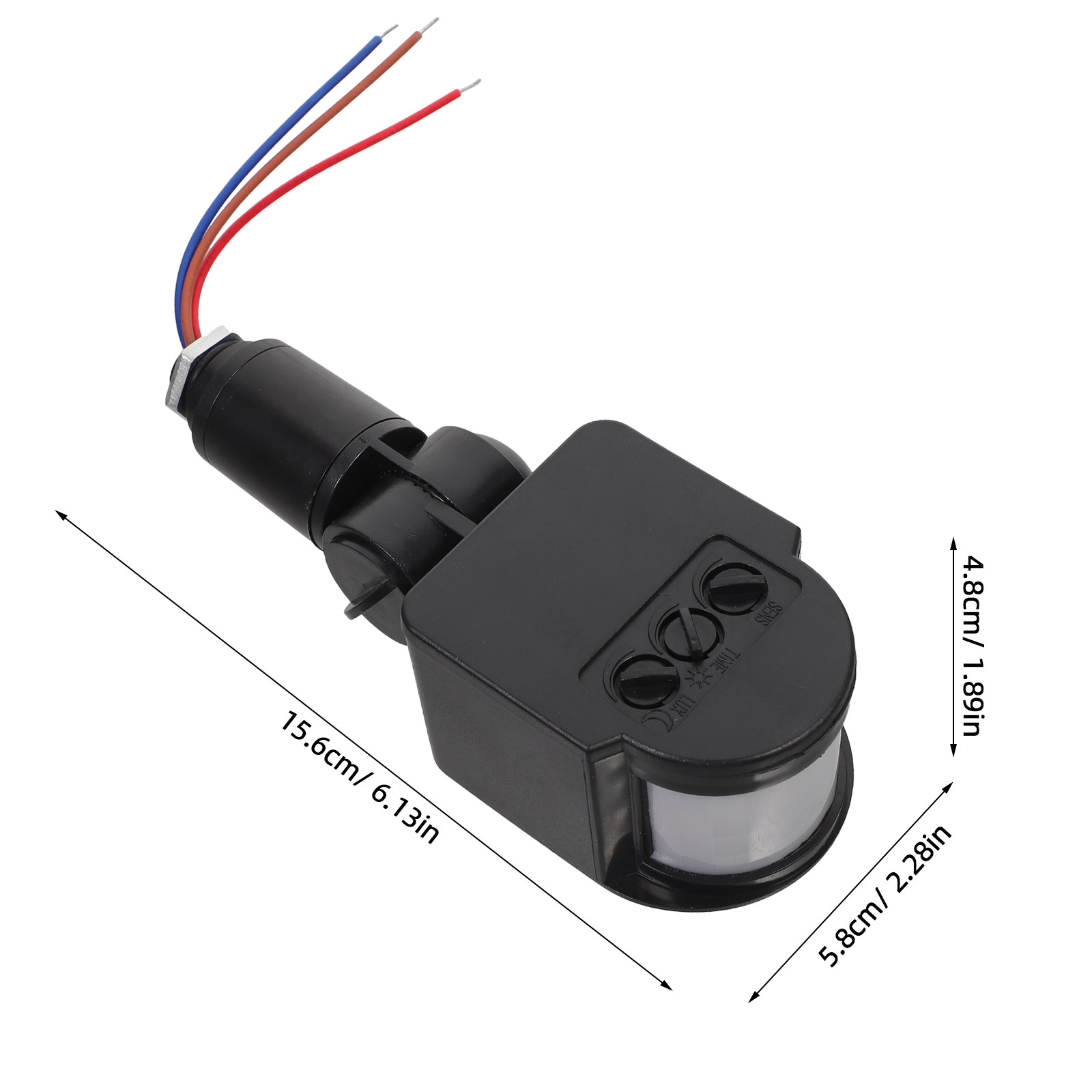 Lámpara de Seguridad LED con S - Home Security Yard Sensors reseña y precio