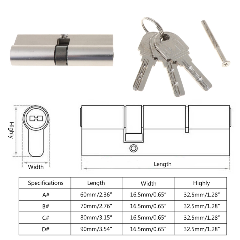Cerradura de cilindro de cerra - Home Security Gate reseña y precio