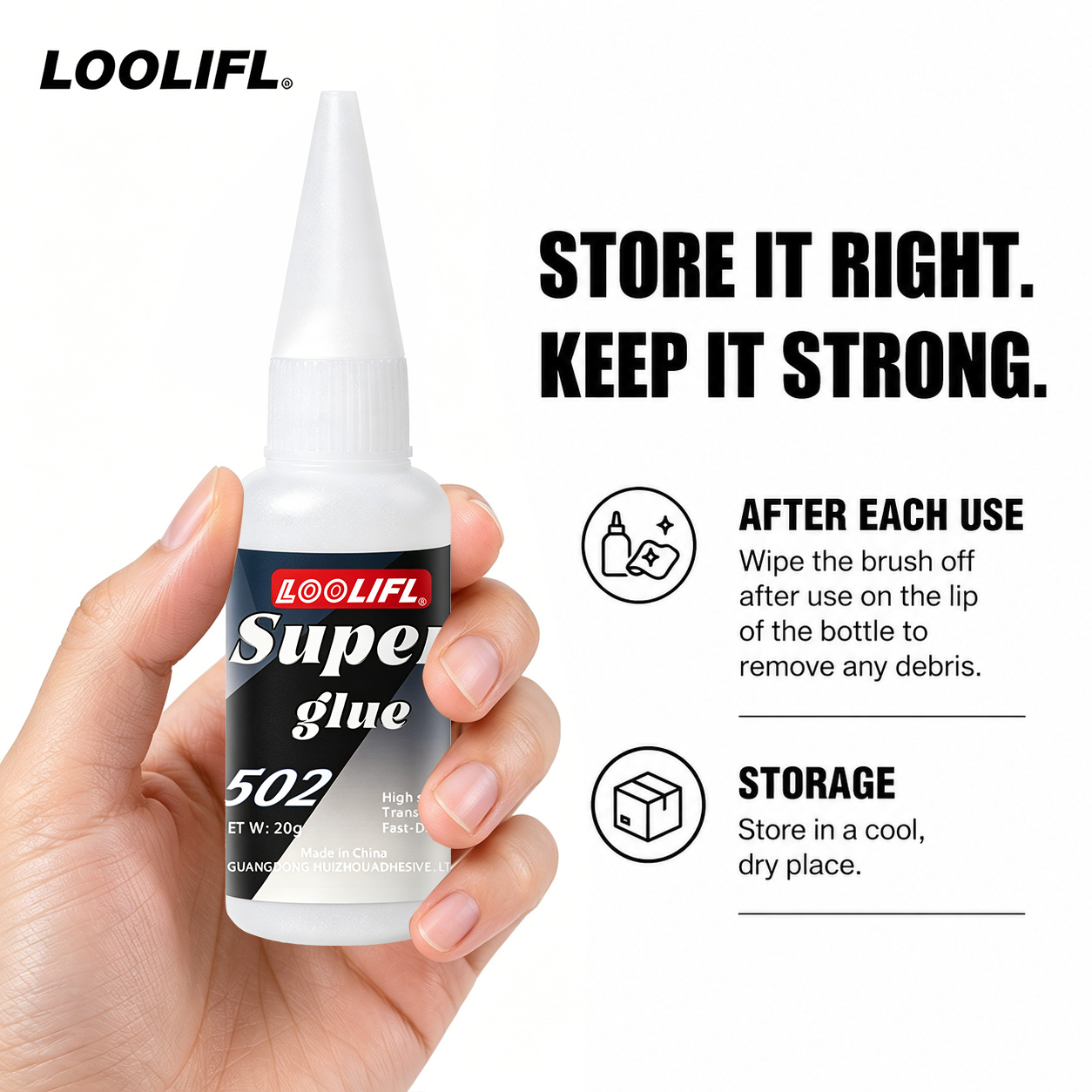 Loolifl-502-20Ml Adhesivo de C - Glass Break Detector reseña y precio
