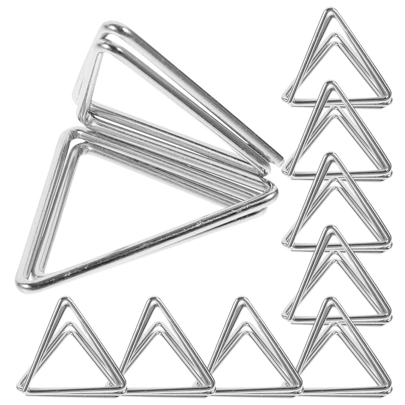 20 Clips Metálicos Triangulare - Home Security Number reseña y precio