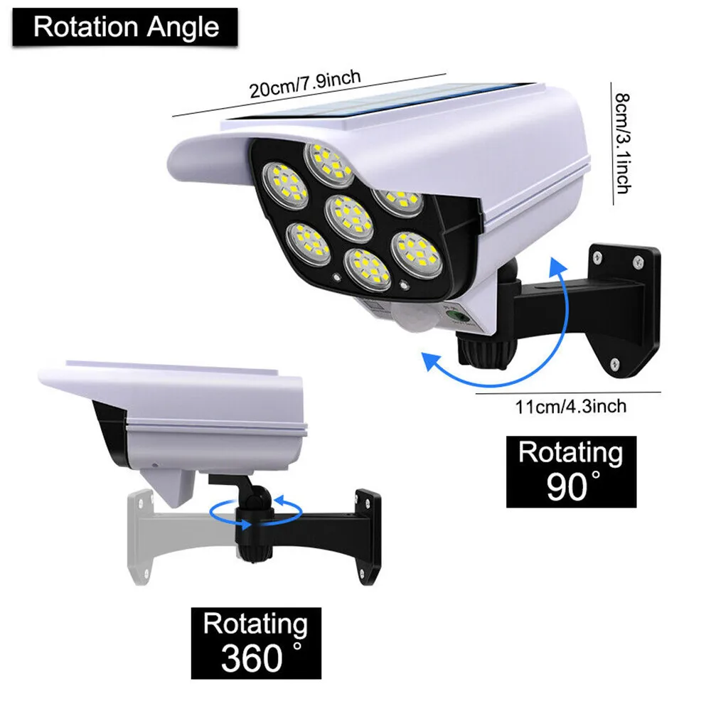 Luz Solar para exteriores, Sen - Home Security Camera Installation reseña y precio