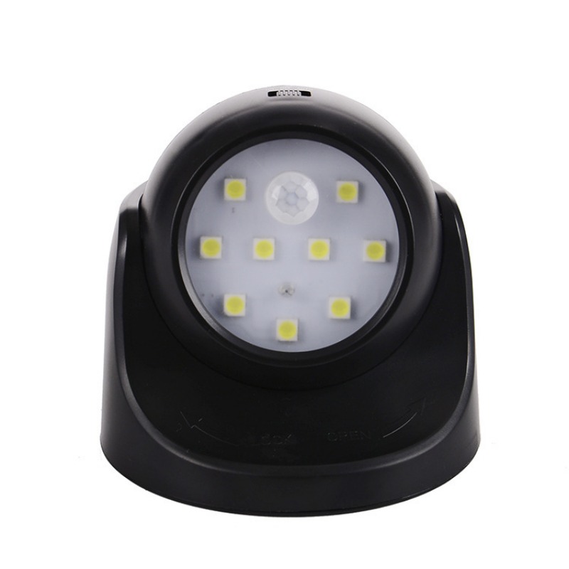 Foco LED con batería, luz con  - Home Security Lights Outdoors reseña y precio