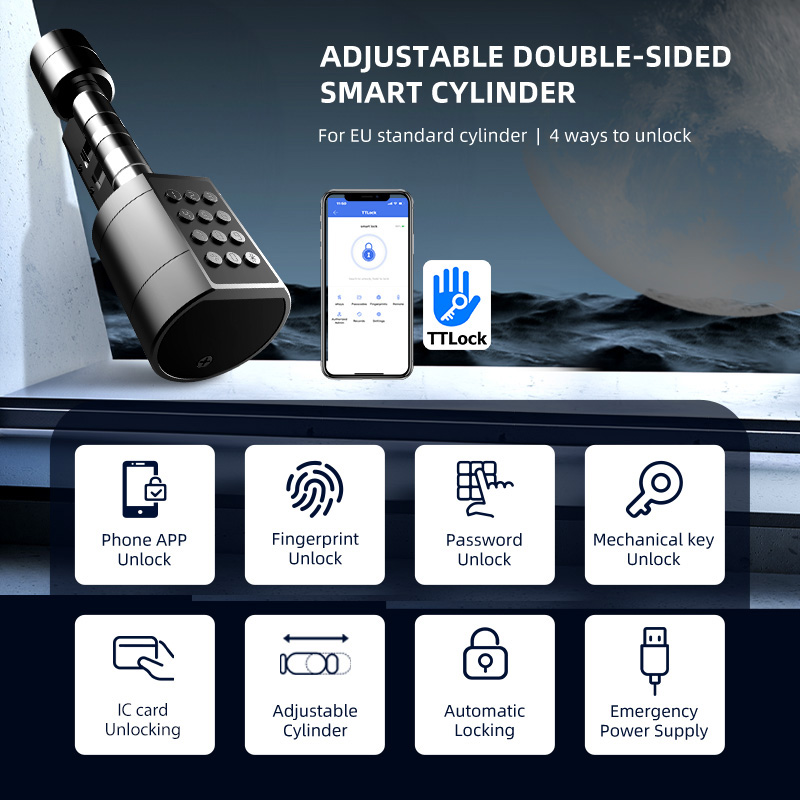 Cerradura de puerta cilíndrica - Home Security Gate reseña y precio