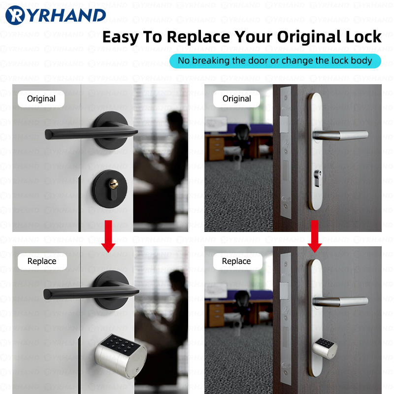 Cerradura de puerta cilíndrica - Home Security Gate reseña y precio