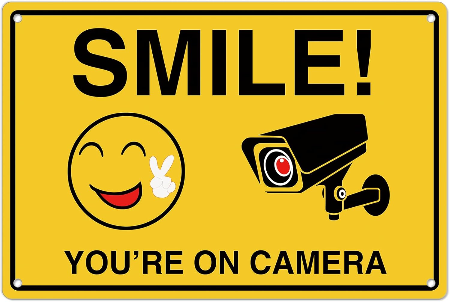 Smile Youre On Letreros de cám - Home Security Camera Installation reseña y precio