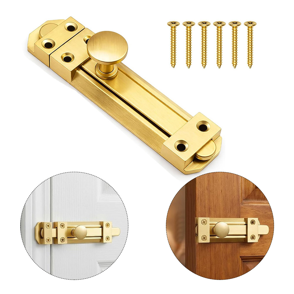 Cerradura de puerta corredera  - Home Security Gate reseña y precio