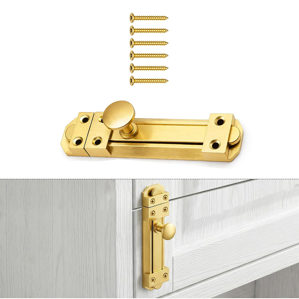 Cerradura de puerta corredera  - Home Security Gate reseña y precio