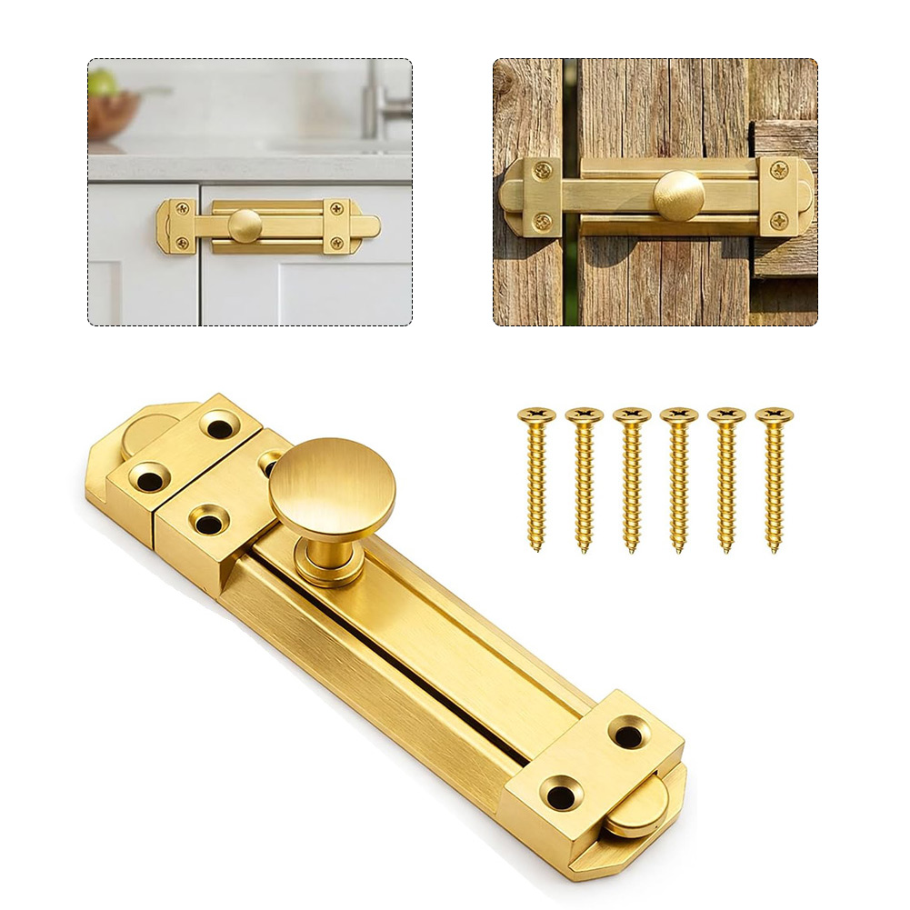 Cerradura de puerta corredera  - Home Security Gate reseña y precio