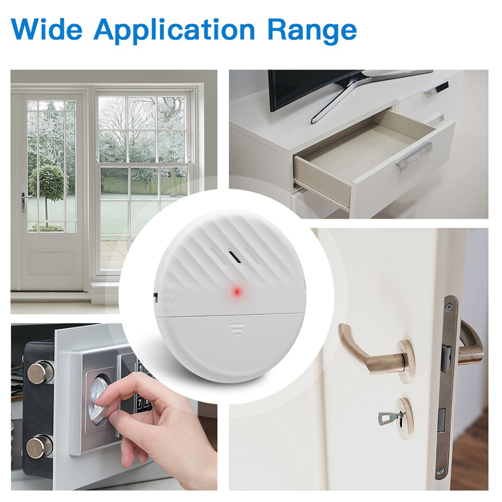 Elecpow-Sensor de vibración in - Home Security Gate reseña y precio
