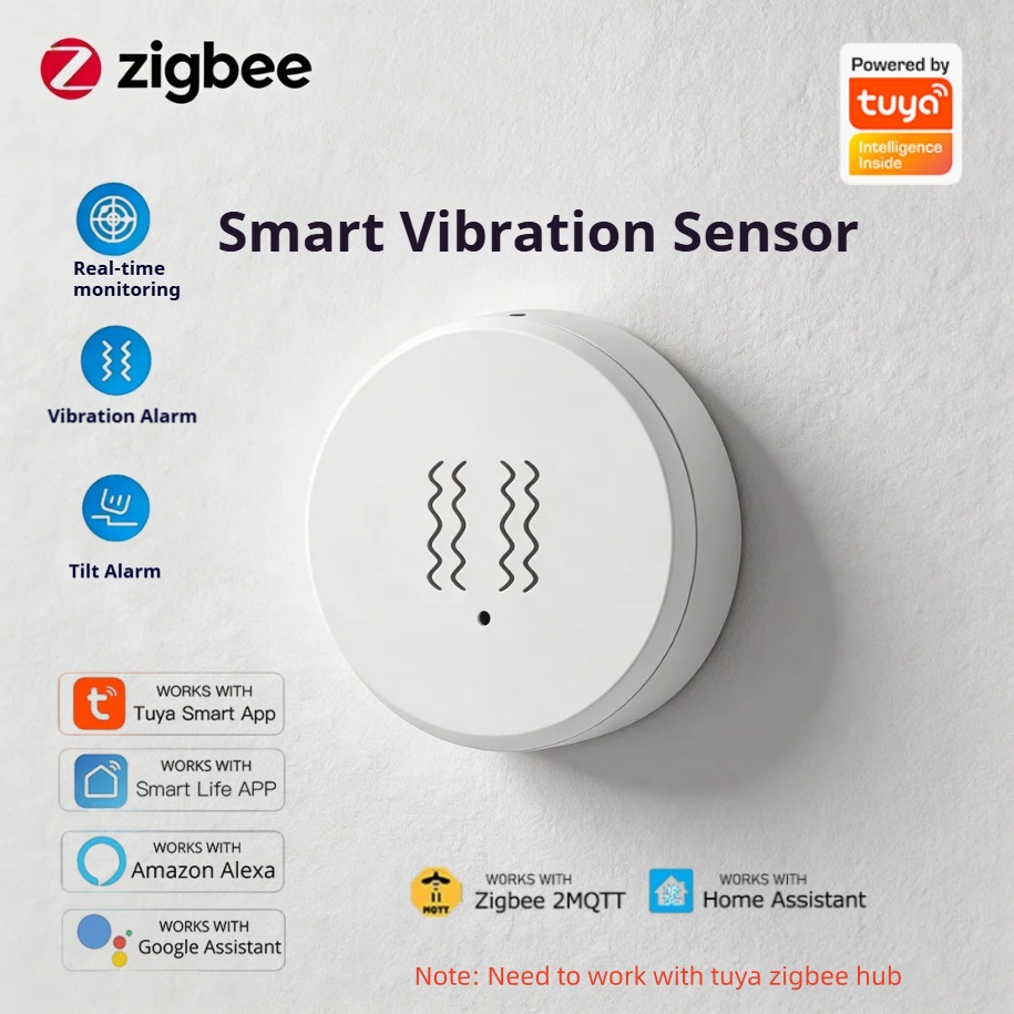 Sensor de Vibración Inteligent - Home Security With Alarm reseña y precio