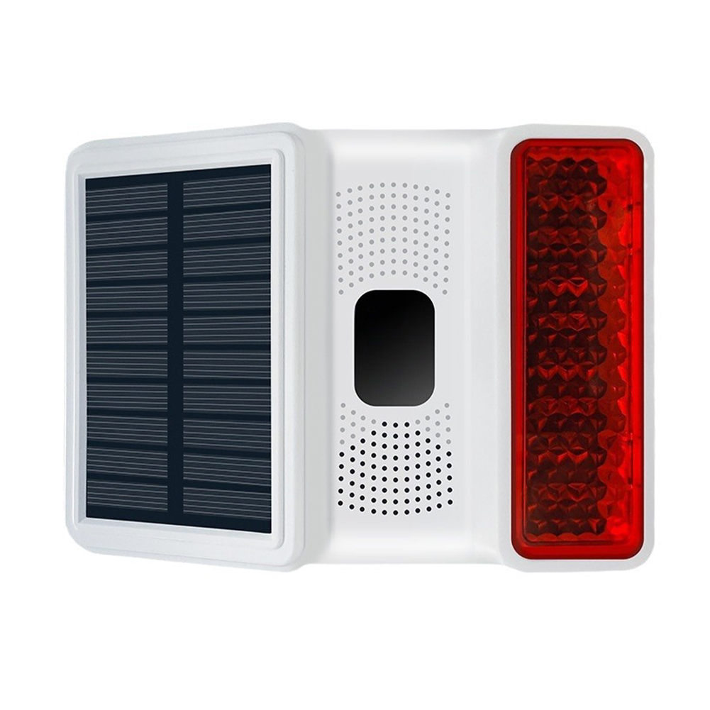 Alarma de sonido y luz inalámb - Home Security Lights Outdoors reseña y precio