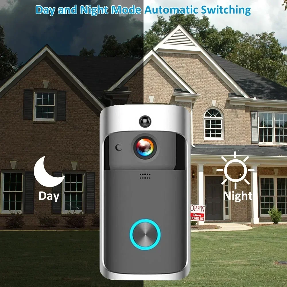 Timbre inalámbrico WIFI para e - Home Security Camera Installation reseña y precio