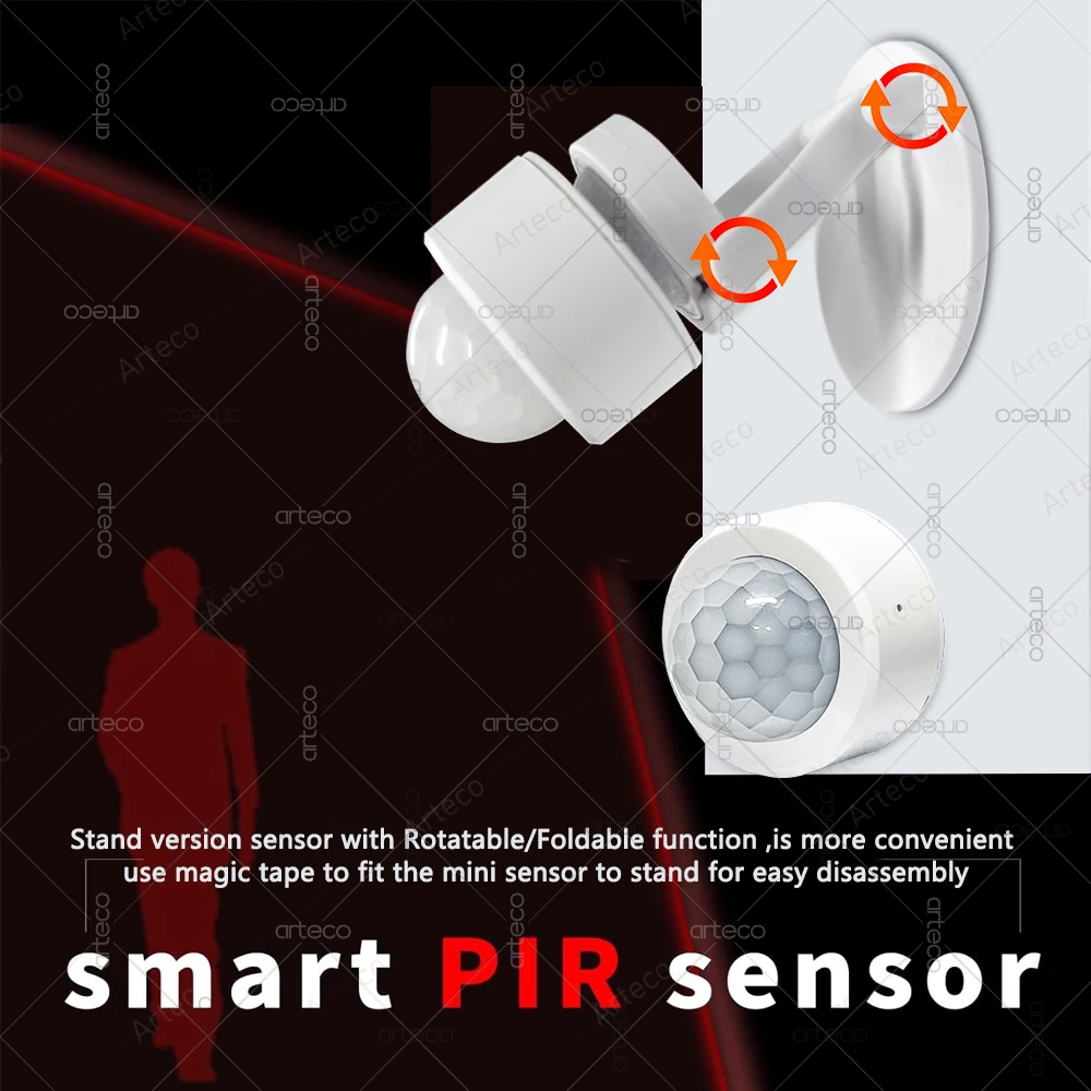 Sensor de Movimiento PIR Mini  - Home Security With Alarm reseña y precio