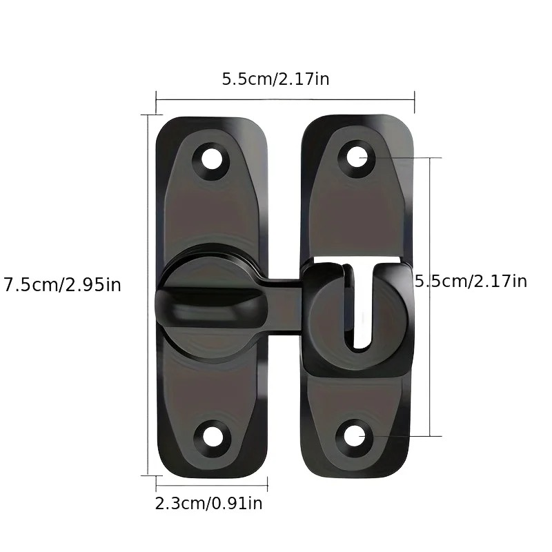 Cerradura de Puerta Abatible d - Home Security Firms reseña y precio