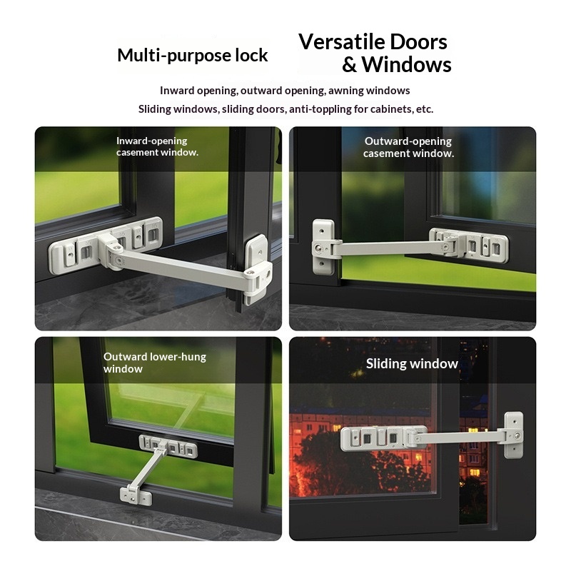 Cerradura de Seguridad Ajustab - Home Security Gate reseña y precio
