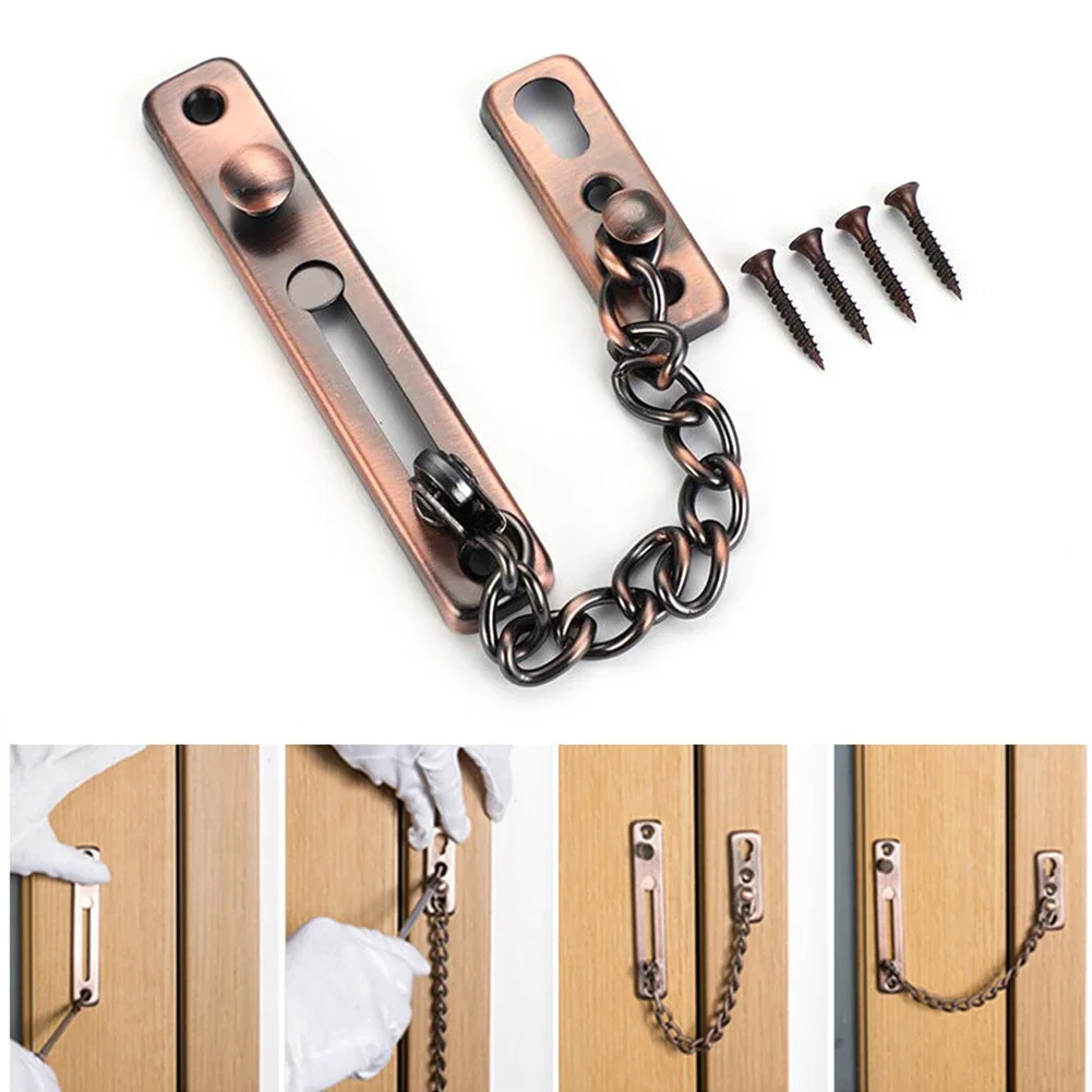 Cadena de seguridad para puert - Door Chain Guard reseña y precio
