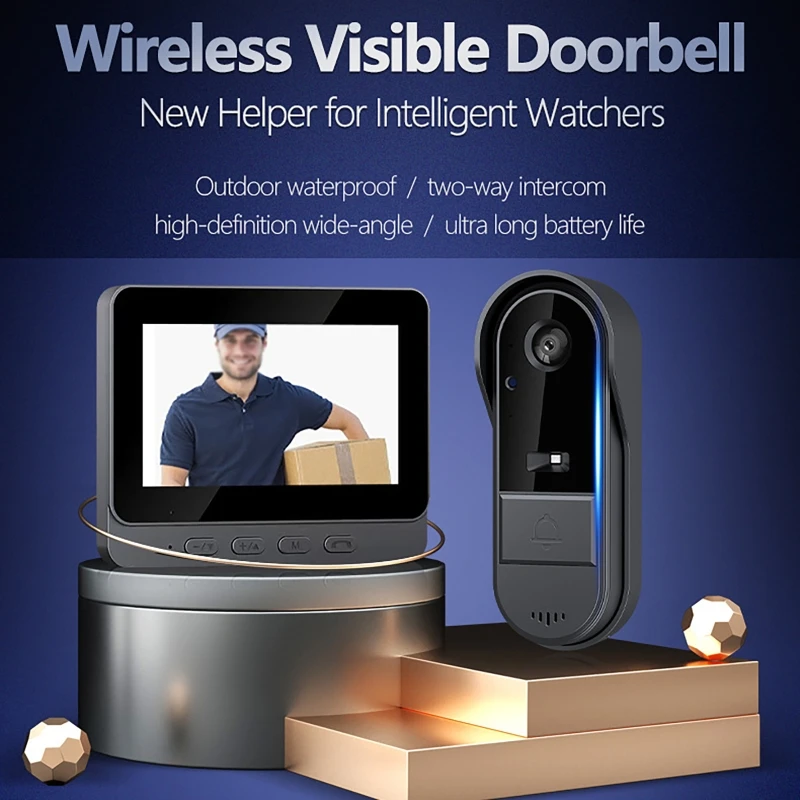 Videoportero Inalámbrico para  - Home Security Lights Outdoors reseña y precio