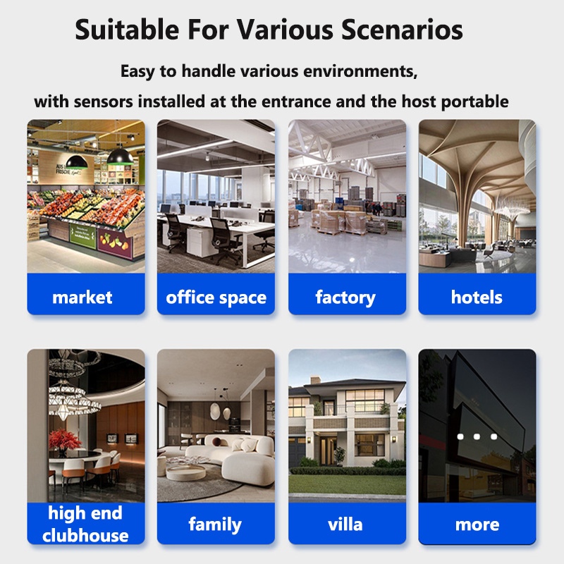 Timbre de bienvenida inalámbri - Home Security Gate reseña y precio