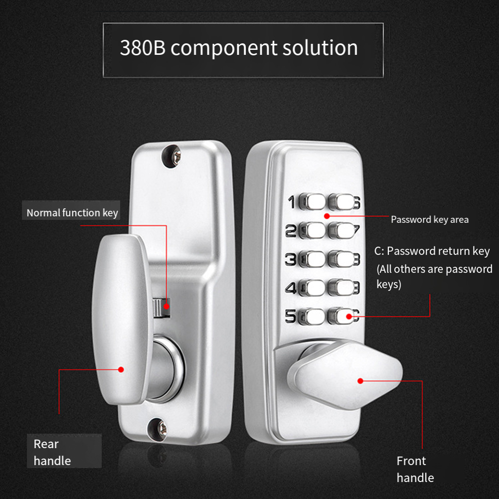 Cerradura de Combinación Mecán - Home Security Number reseña y precio